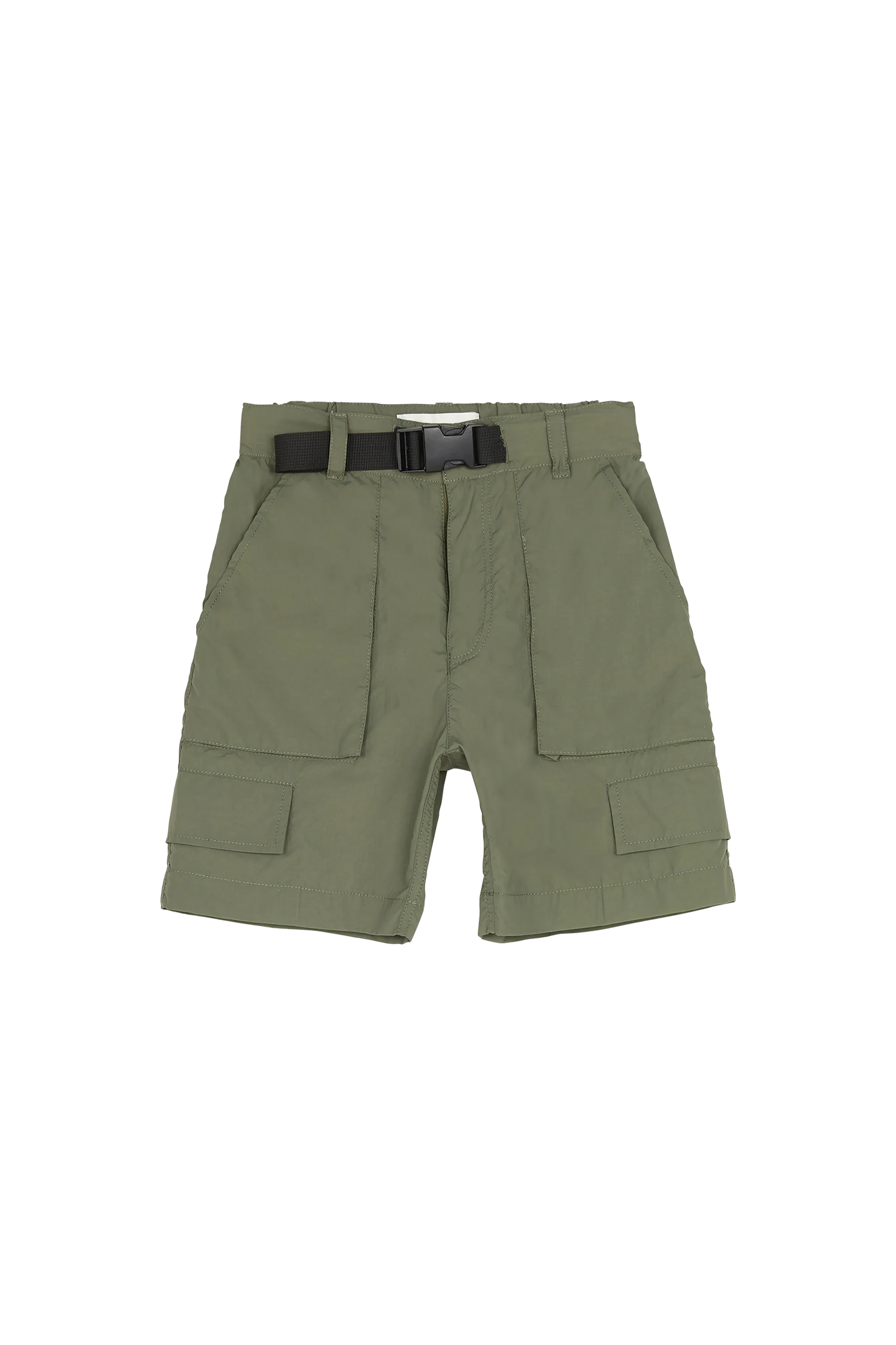 ALVIN Khaki  - Multi-pocket Bermuda Shorts