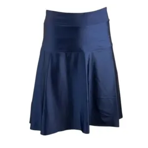 Bella Swim Skorts: Midnight Blue 20"