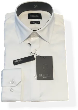 BFC939-Brooksfield Luxe Business Shirt