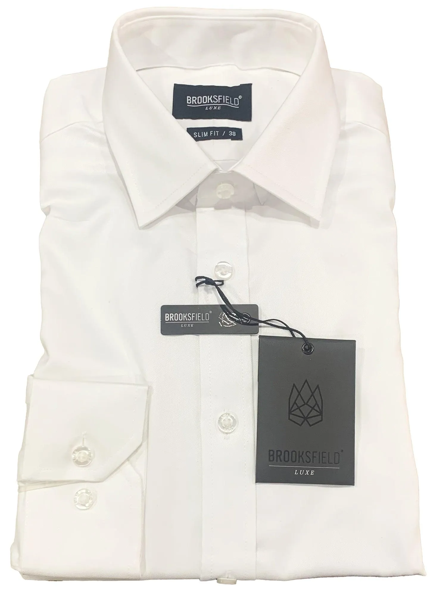 BFC939-Brooksfield Luxe Business Shirt