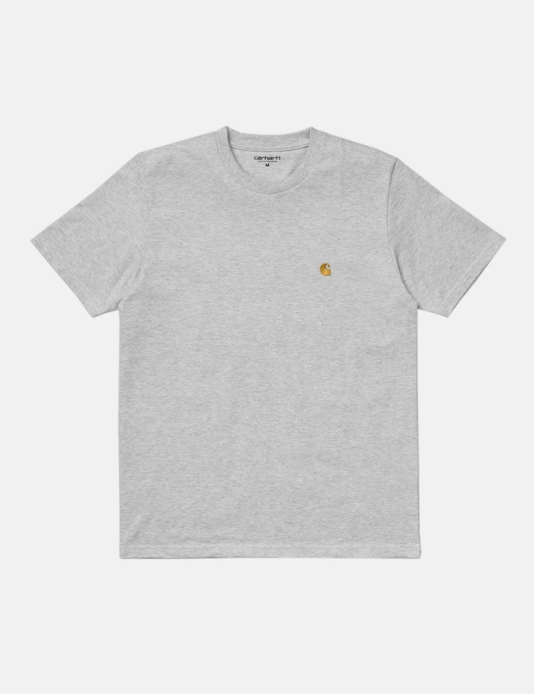 Carhartt-WIP Chase T-Shirt - Ash Heather Grey