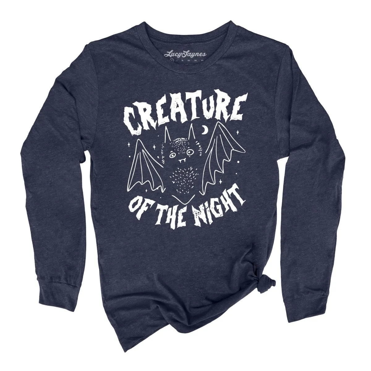 Creature of The Night Long Sleeve Tee