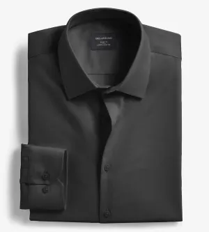 Slim Fit Non-Iron Sateen Dress Shirt