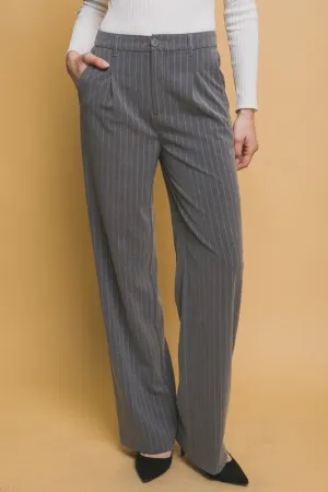 Stef High Rise Striped Pants