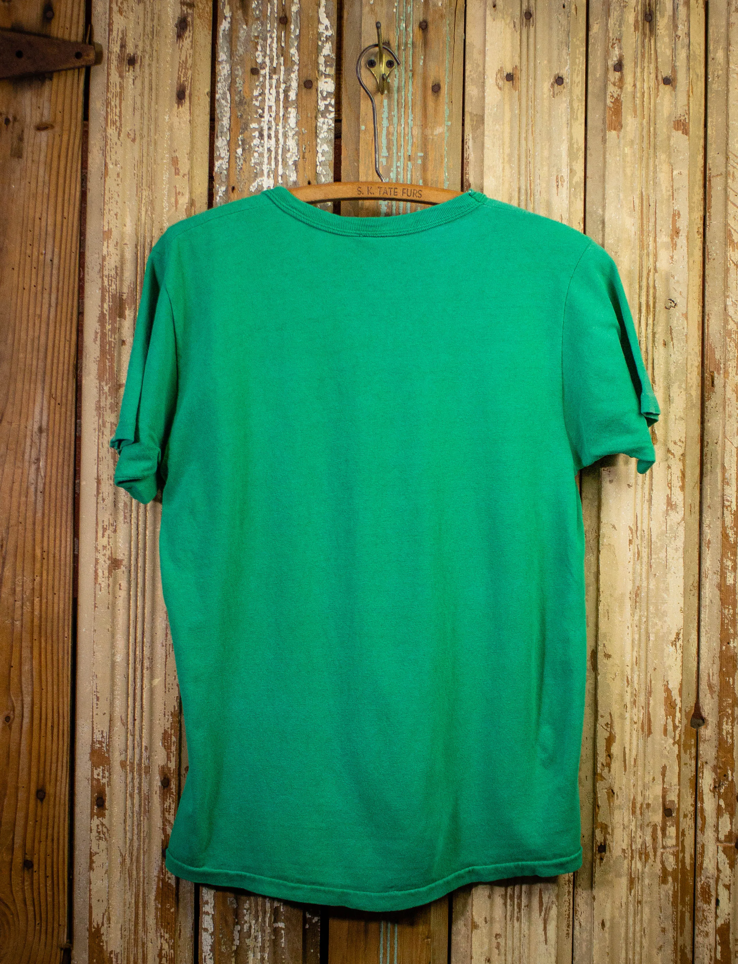 Vintage Banker's Ball Graphic T Shirt 1979 Green Small